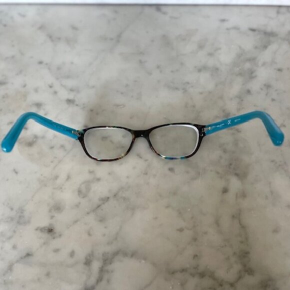 TORY BURCH TY2031 Eyeglasses Blue Brown Tortoise Rx 51-17 135 - Picture 10 of 15